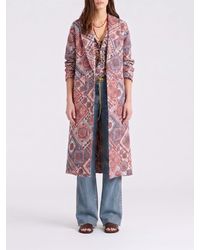 Momoní - Momon&Igrave Printed Colibri Coat - Lyst