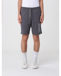 EA7 - Cotton Jogging Shorts With Logo - Lyst