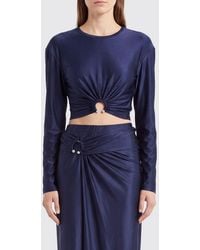 Rabanne - Viscose Crop Top - Lyst