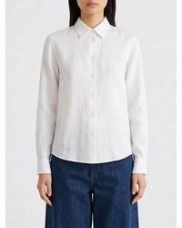 Aspesi - Linen Classic Shirt - Lyst