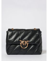 Pinko - Love Bag Puff Maxi Matelassé Nappa Bag - Lyst