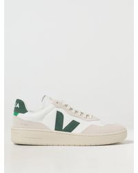 Veja - V-90 O.T. Leather Sneakers - Lyst