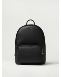 Emporio Armani - Backpack In Saffiano Synthetic Leather - Lyst