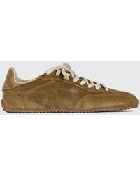 Axel Arigato - Daze Runner Leather And Suede Low-Top Sneakers With Minimal Design - Lyst