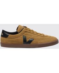 Veja - Panenka Quilted Suede Sneakers With Contrast Logo - Lyst