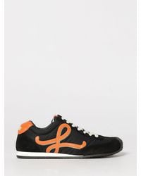 Loewe - Baskets Ballet Runner 2.0 En Nylon Et Daim - Lyst