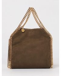 Stella McCartney - Falabella Synthetic Suede Mini Tote Bag - Lyst