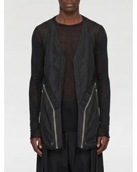 Rick Owens - Chaleco Largo De Algodón - Lyst