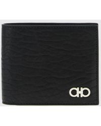Ferragamo - Calfskin Leather Wallet - Lyst