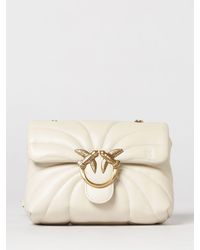 Pinko - Love Bag Puff Mini Butterfly Matelassé Nappa Bag - Lyst