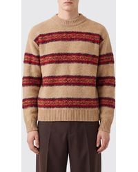 Dries Van Noten - Multicolour Striped Wool Crewneck Jumper - Lyst