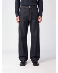 AMISH - James Straight Fit Five-Pocket Jeans - Lyst
