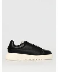 Emporio Armani - Tumbled Sneakers - Lyst