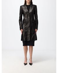 Gucci - Single-Breasted Smooth Lambskin Leather Jacket With Slim Fit - Lyst