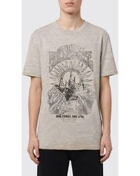 Golden Goose - Journey Vintage Slub Cotton Jersey T-Shirt - Lyst