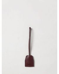 Paul Smith - Llavero De Piel De Becerro Saffiano Con Logotipo Grabado - Lyst