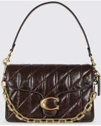 COACH - Quilted Chain Tabby Shoulder Bag - Lyst