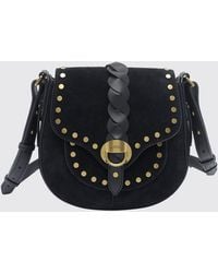 Isabel Marant - Altay Suede Crossbody Bag With Stud Embellishments - Lyst