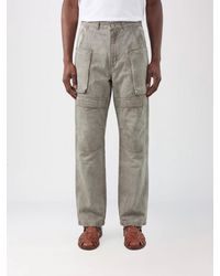 Rick Owens - Straight Fit Cotton Denim Cargo Jeans With Patch Pockets - Lyst