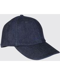 Stone Island - Cotton Denim Hat - Lyst
