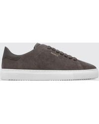 Axel Arigato - Clean 90 Suede Low-Top Sneakers With Logo - Lyst
