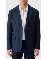 Liu Jo - Single-Breasted Linen Blazer With Classic Lapels And Flap Pockets - Lyst