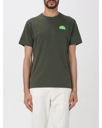Sundek - T-shirt in cotone con logo - Lyst