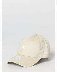 KTZ - 9Twenty New York Yankees Mlb Mini Logo Embroidered Cotton Cap - Lyst