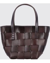 Dragon Diffusion - Japan Hand-Woven Calf Leather Tote Bag With Double Handle - Lyst