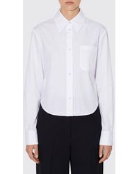 Sportmax - Classic Cotton Blend Shirt - Lyst