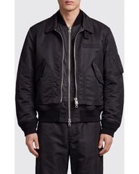 Sacai - Windproof Nylon And Cotton Bomber Jacket With Classic Collar And Flap Pockets - Lyst