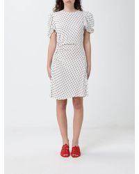 Mar De Margaritas - Printed Viscose Mini Dress - Lyst
