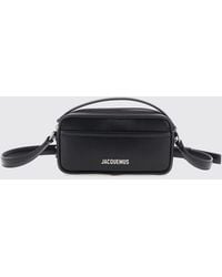 Jacquemus - Le Baneto Smooth Calfskin Leather Crossbody Bag With Logo - Lyst