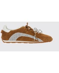 DSquared² - Low-Top-Sneaker Aus Glatt- Und Veloursleder Im Bicolor-Design - Lyst