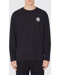 KENZO - Cotton Crew Neck T-Shirt With Logo - Lyst
