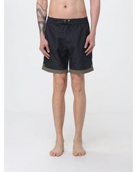 Dolce & Gabbana - Dolce &Amp Gabbana Polyester Cargo Swim Shorts With Elasticated Waist - Lyst