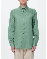 Etro - Cotton Shirt With Paisley Print - Lyst