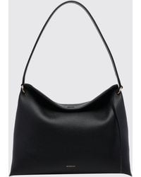 Wandler - Penelope Small Calf Leather Shoulder Bag With Flap Closure - Lyst