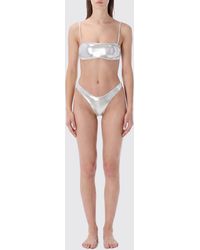 MATINEÉ - Bandeau Bikini With Square Neckline And Brazilian Briefs - Lyst