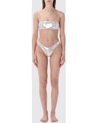 MATINEÉ - Bandeau Bikini With Square Neckline And Brazilian Briefs - Lyst