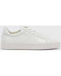 Tod's - Leather Sneakers - Lyst