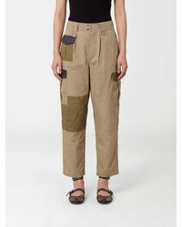 Isabel Marant - Straight-Leg Abstract Print Cotton Cargo Trousers - Lyst