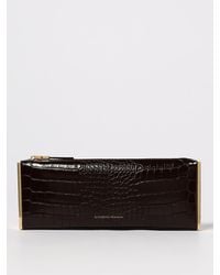 Elisabetta Franchi - Clutch Baguette Con Zip - Lyst