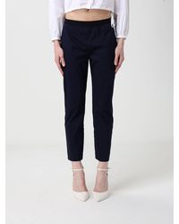 Liviana Conti - Livi Cotton Blend Trousers - Lyst