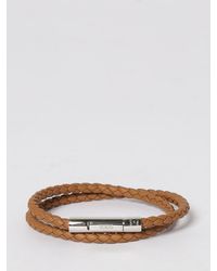 Tod's - Braided Leather Bracelet - Lyst