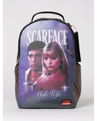 Sprayground - Scarface Mob Wife Saffiano Faux Leather Backpack - Lyst