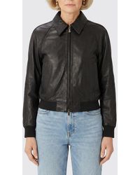Pinko - Leather Jacket - Lyst