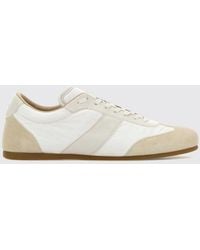 Lemaire - Leather And Nylon Quilted Soft Sneakers - Lyst