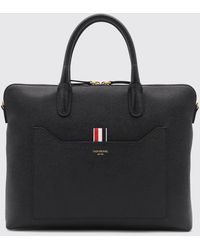 Thom Browne - Grained Leather Bag - Lyst