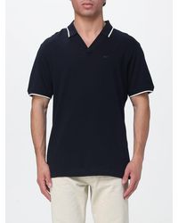 Emporio Armani - Cotton Polo Shirt - Lyst